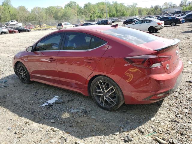 2019 HYUNDAI ELANTRA SP - KMHD04LB5KU831426