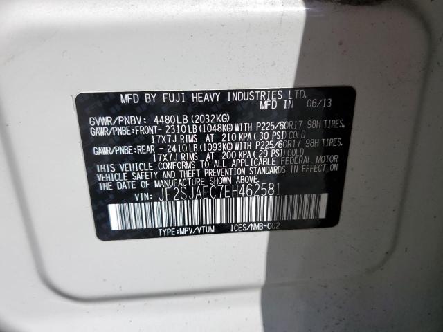 JF2SJAEC7EH462581 Subaru Forester 2.5i Premium