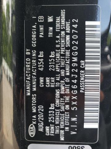5XXG64J29MG020742 KIA K5 GT LINE