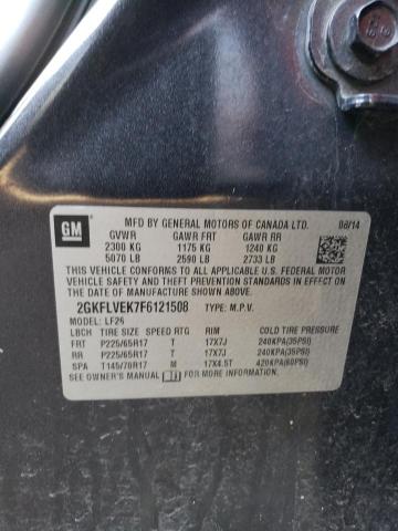 2GKFLVEK7F6121508 GMC Terrain Sle