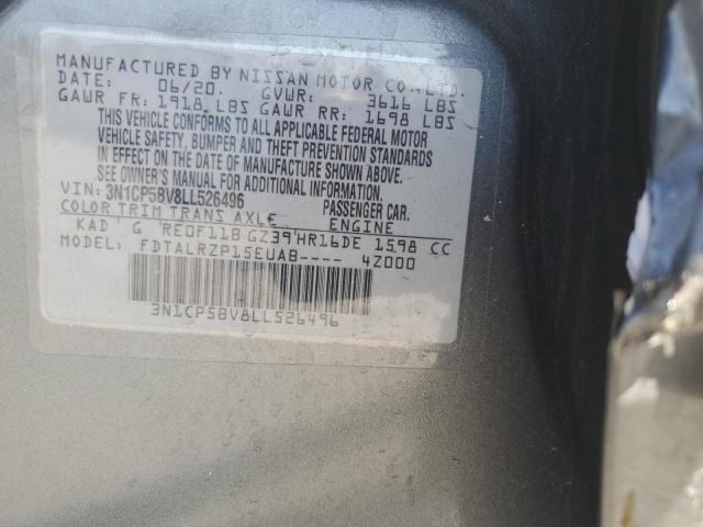 3N1CP5BV8LL526496 Nissan KICKS S