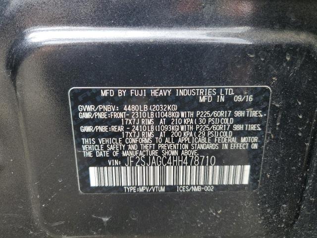JF2SJAGC4HH478710 Subaru Forester 2.5i Premium