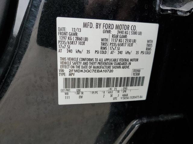 2FMDK3GC7EBA10720 Ford EDGE SE