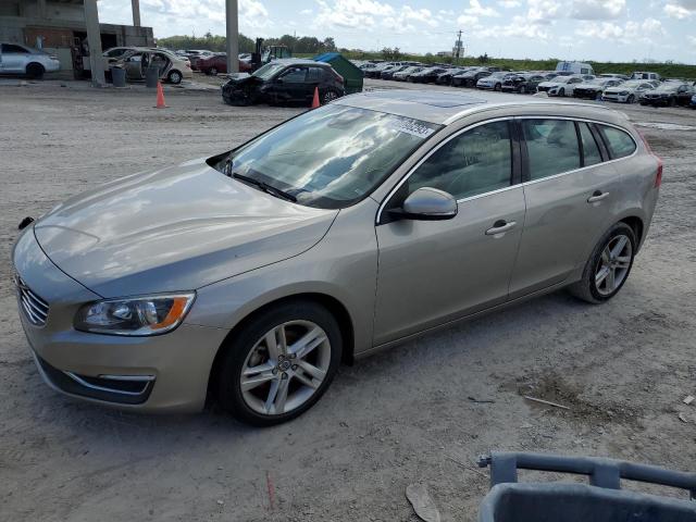 Salvage cars for sale from Copart West Palm Beach, FL: 2015 Volvo V60 Premier