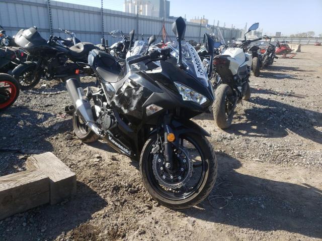 Salvage motorcycles for sale at Chicago Heights, IL auction: 2019 Kawasaki EX400