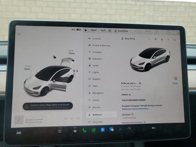 5YJ3E1EB9NF206599 Tesla MODEL 3