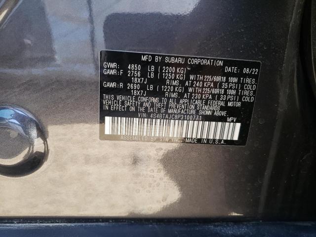 2023 SUBARU OUTBACK ON 4S4BTAJC8P3100771