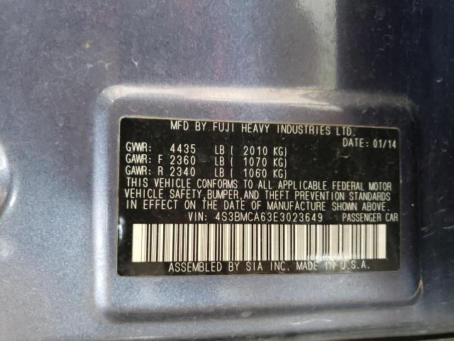 4S3BMCA63E3023649 Subaru Legacy 2.5i