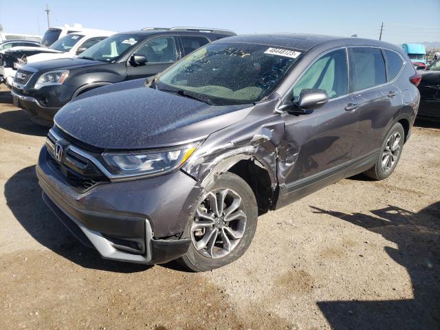 Honda salvage cars for sale: 2021 Honda CR-V EX