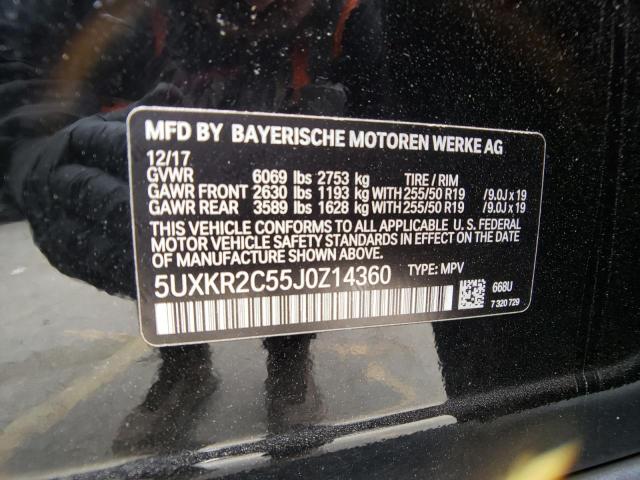 5UXKR2C55J0Z14360 BMW X5 Sdrive35i