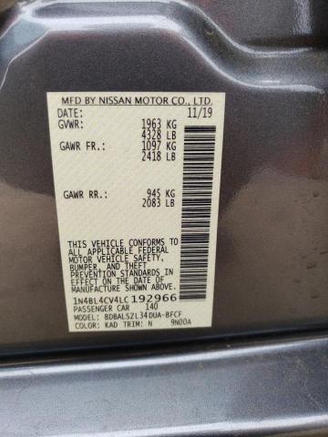 1N4BL4CV4LC192966 Nissan ALTIMA SR