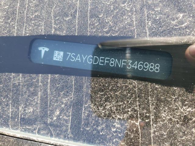 7SAYGDEF8NF346988 Tesla Model Y