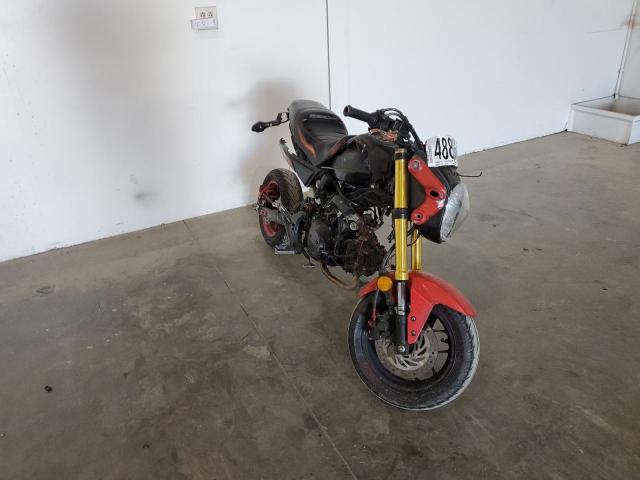 Salvage motorcycles for sale at Tulsa, OK auction: 2015 Honda Grom 125