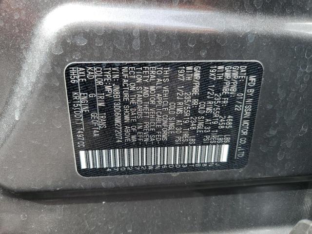 2022 NISSAN ROGUE PLAT - JN8BT3DD6NW272074