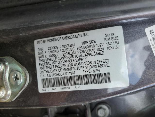 5J8TB3H33JL014967 Acura RDX