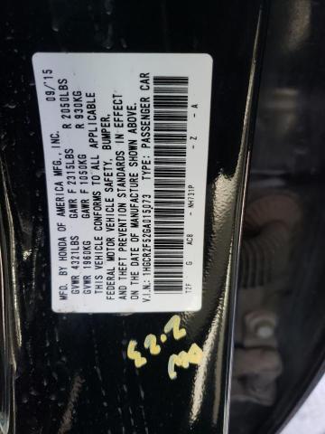 1HGCR2F52GA015073 Honda Accord Sport