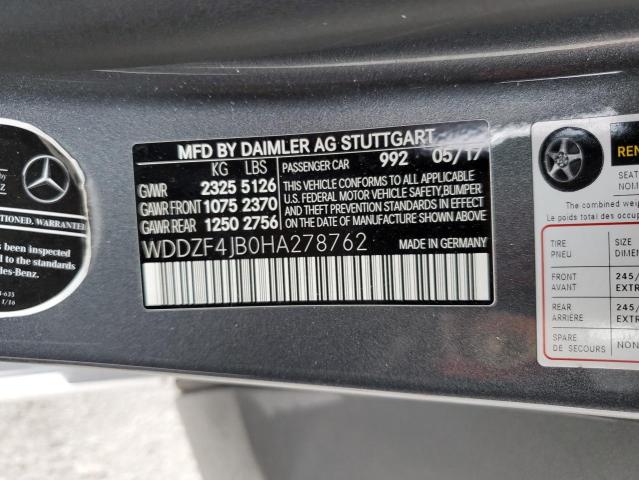 WDDZF4JB0HA278762 Mercedes-Benz E 300