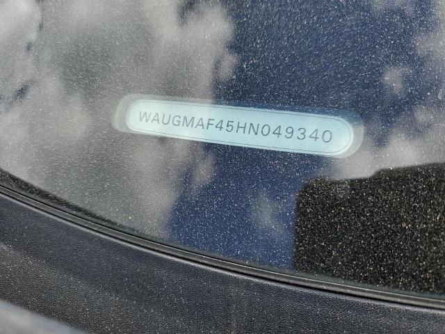 2017 AUDI A4 ULTRA P - WAUGMAF45HN049340