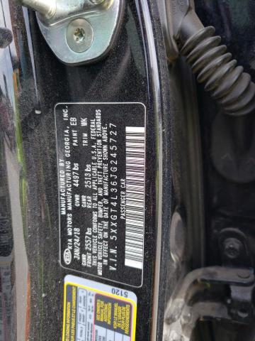 5XXGT4L36JG245727 KIA Optima Lx