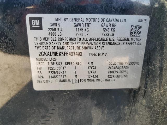 2GKALMEK5F6437493 GMC Terrain Sle