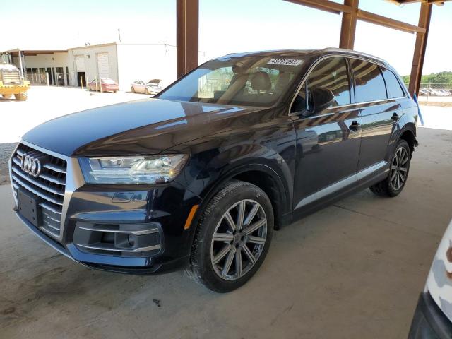 Audi Q7 salvage cars for sale: 2018 Audi Q7 Prestige