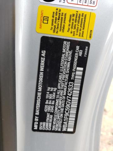 2016 BMW 228 I SULE - WBA1F9C59GV742633