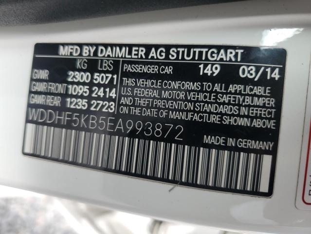 WDDHF5KB5EA993872 Mercedes-Benz E 350