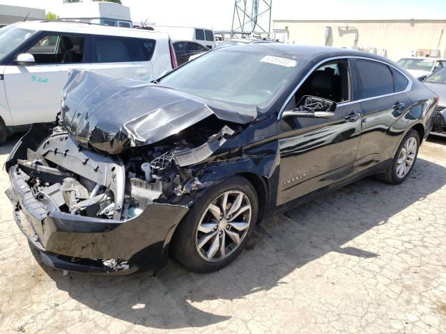 Salvage cars for sale from Copart Hayward, CA: 2017 Chevrolet Impala LT