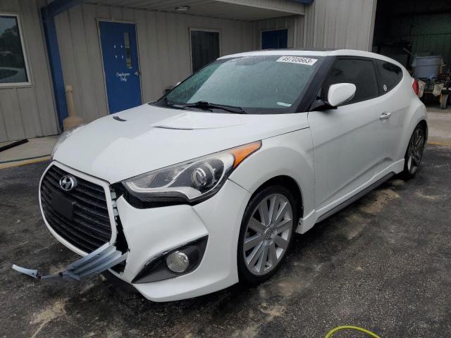 Salvage cars for sale from Copart Fort Pierce, FL: 2013 Hyundai Veloster Turbo
