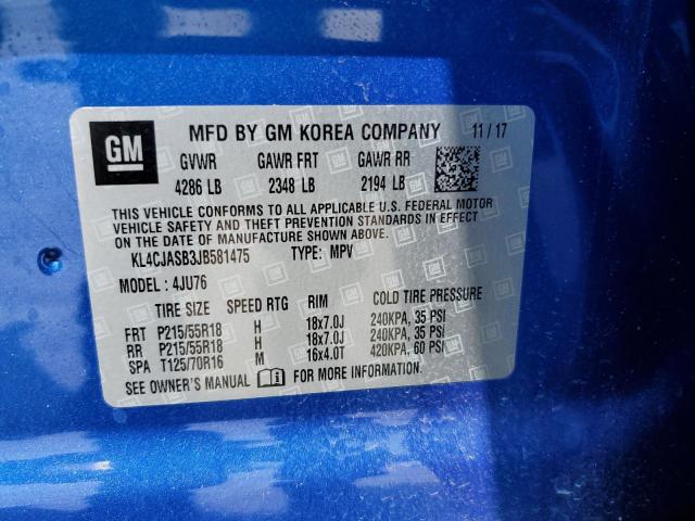 KL4CJASB3JB581475 Buick Encore Preferred