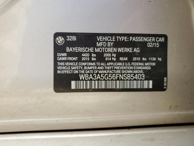 2015 BMW 328 I - WBA3A5G56FNS85403