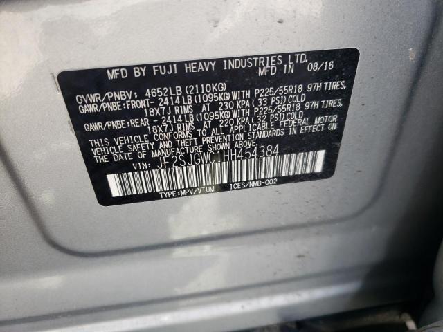 JF2SJGWC1HH454384 Subaru Forester 2.0xt Touring