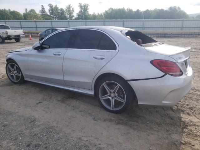 55SWF4KB6FU089127 2015 MERCEDES-BENZ C-CLASS, photo no. 2