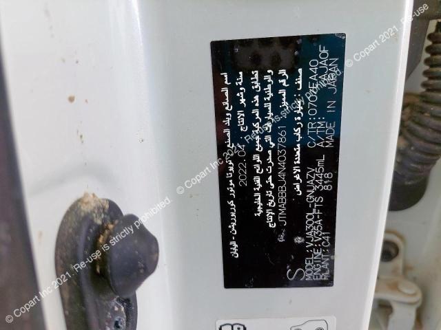 JTMABBBJ4N4037861 Auction: COPART UAE Lot: 49055543 Location: DUBAI INDUSTRIAL CITY - DUBAI JTMABBBJ4N4037861 TOYOTA L-CRUISER 2022 WHITE Photo 11