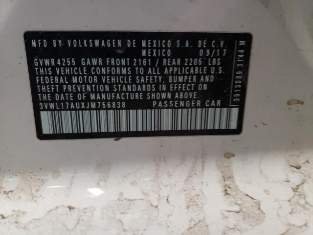 2018 VOLKSWAGEN GOLF SPORT - 3VWL17AUXJM756838