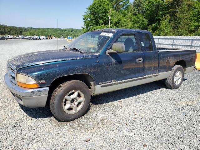 Salvage cars for sale from Copart Concord, NC: 1998 Dodge Dakota