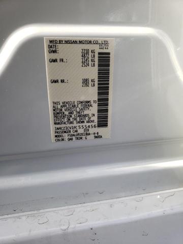 2023 NISSAN LEAF SV PL - 1N4CZ1CV1PC555456
