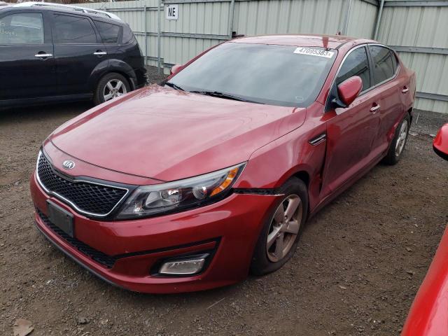 Kia Optima 2015 красная