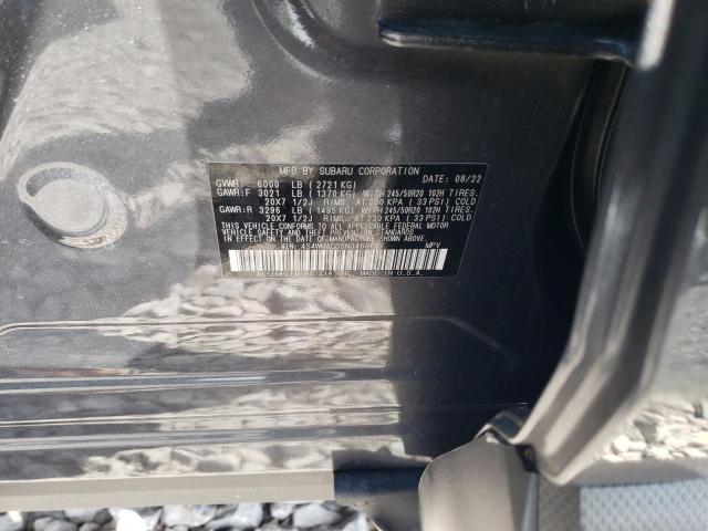 2022 SUBARU ASCENT ONY 4S4WMAGD5N3460687