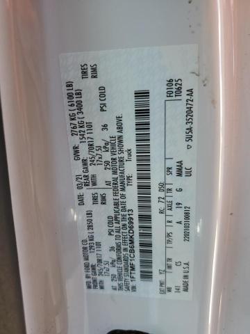 1FTMF1CB6MKD69913 Ford F150