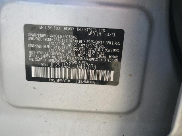 JF2SJAAC0EG437078 Subaru Forester 2.5i