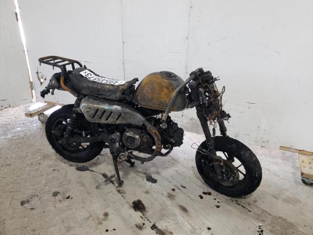 Salvage Motorcycles for sale at auction: 2022 Honda Z125 MA