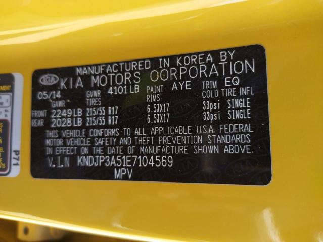 KNDJP3A51E7104569 KIA SOUL +