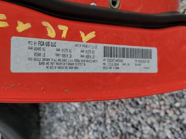 2C3CDXCT1HH524561 Dodge CHARGER R/T