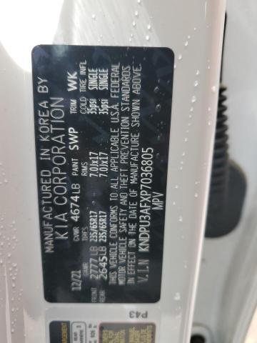 KNDPU3AFXP7036805 KIA Sportage Lx