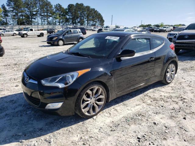 VIN: KMHTC6AD0CU072737 Auction: COPART Lot: 47901383 Location: GA - ATLANTA EAST KMHTC6AD0CU072737 HYUNDAI VELOSTER 2012 BLACK Photo 1