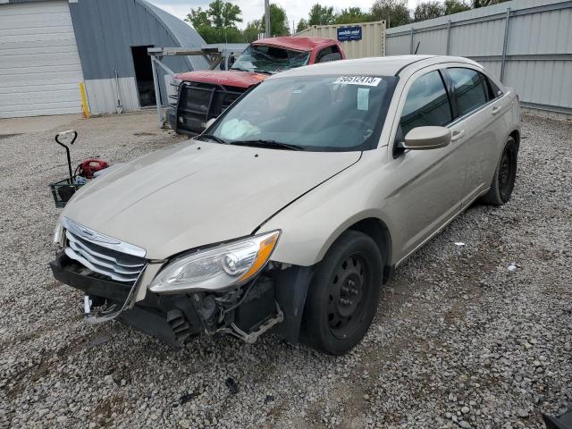 Salvage cars for sale at Wichita, KS auction: 2014 Chrysler 200 LX
