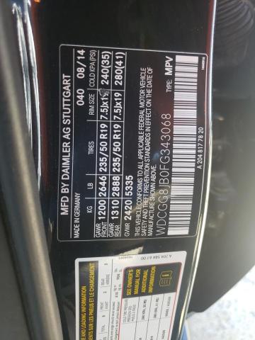 2015 MERCEDES-BENZ GLK 350 4M - WDCGG8JB0FG343068
