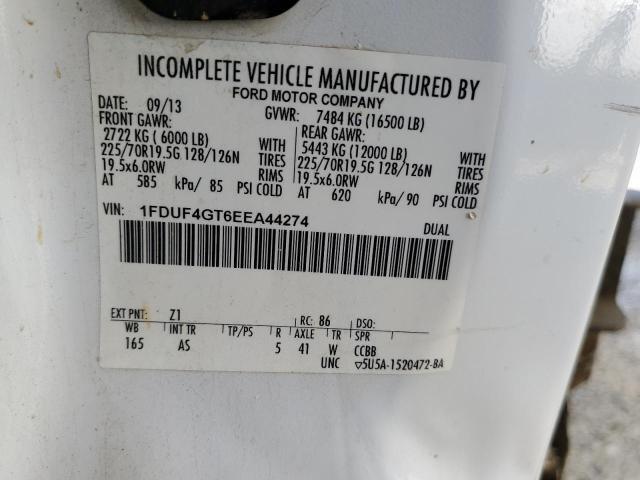 1FDUF4GT6EEA44274 Ford F450 Super Duty