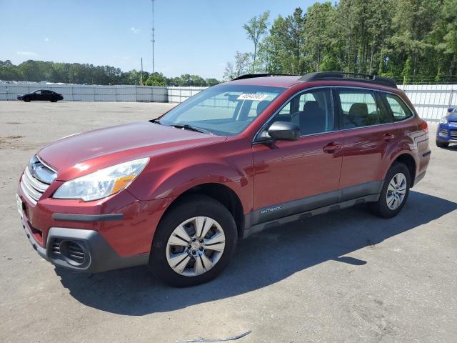 Salvage cars for sale from Copart Dunn, NC: 2013 Subaru Outback 2.5I